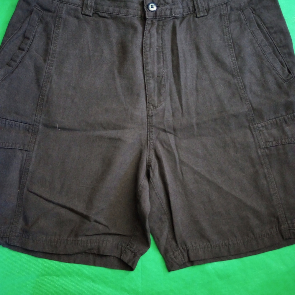 Tommy Bahama Dark Blue Relax Cargo Shorts Size 35